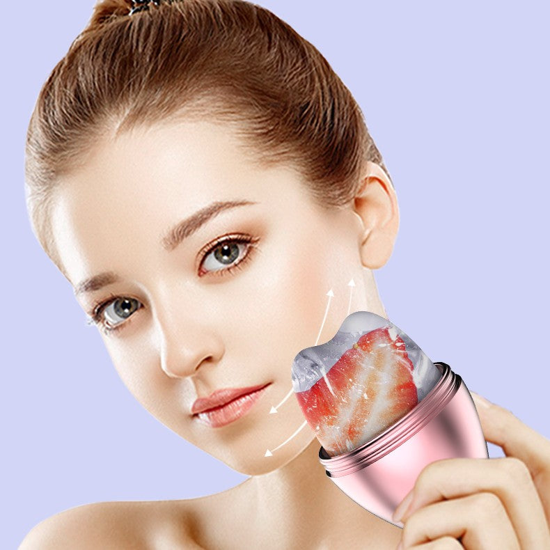 Lifting Contouring with Silicone Ice Cube