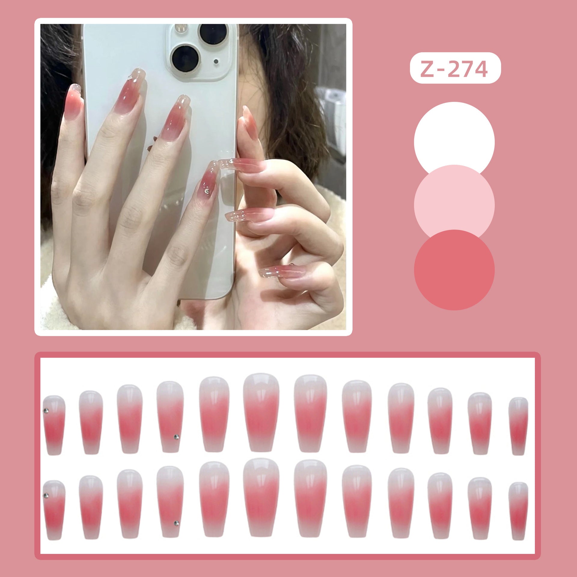 Rose Glam Nail Collection