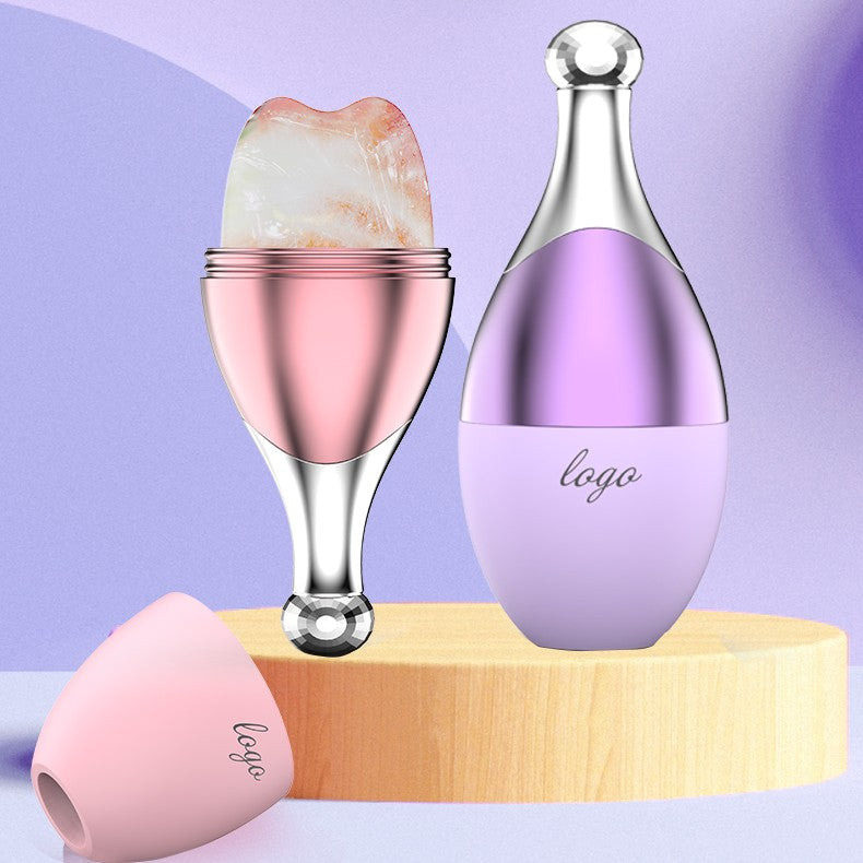 Lifting Contouring with Silicone Ice Cube